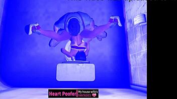 paying the rent and utilities in this cartoon sex story