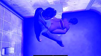 paying the rent and utilities in this cartoon sex story