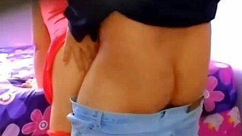 i fuck my wife in red dress while she watches and joins for threesome