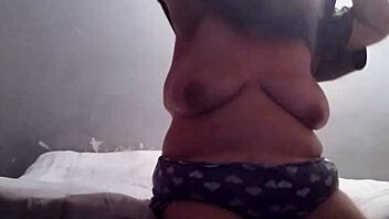 girlfriend’s feet and pussy licked, then cum blasted on sheer lingerie scene