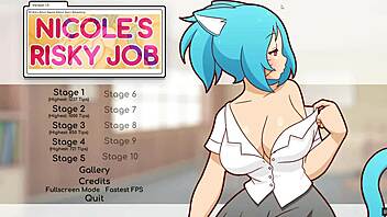 Wanna watch Nicole masturbate to hentai camgirl tits?