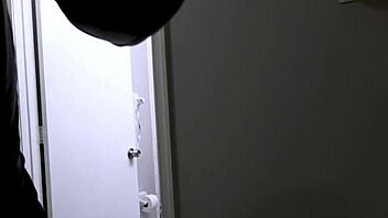 I watch my bathing teen 18+ stepsister with big cock in the bath.