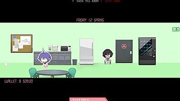 Intense Femboy Burgers Hentai Blowjob Action