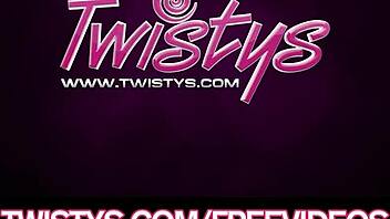 Watch This Cute Brunette Rub Her Clit In Bikini?