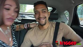 Vanesa, a Colombian MILF, gives an amateur black man a rough ride.