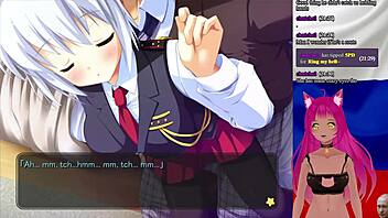 Vtuber LewdNeko plays 'My Girlfriend is the President' part 8