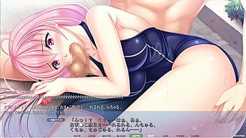 Making my stepsis wet in akumeru family yunagi route part 10