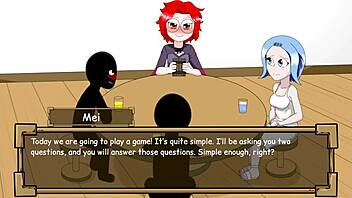 Hana's Exposure: A Blooming Flower in Hentai Game Part 1