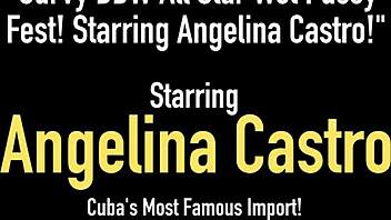 Curvy BBW Wet Pussy Fest with Angelina Castro