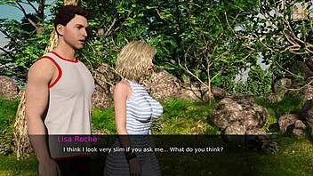 Helping a hot brunette get back to her sexual desires with a new character, AV.