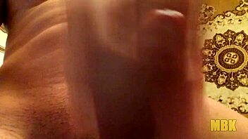 Young Girl Alone at Home Teasing Herself