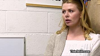 Officer Billy can't resist grabbing milf's huge juggs 😏