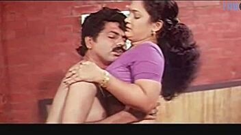 Tharani in steamy Indian group deepthroat action