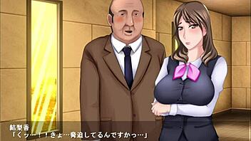 Pretty office babe bounces boobs in secret boss date compilation