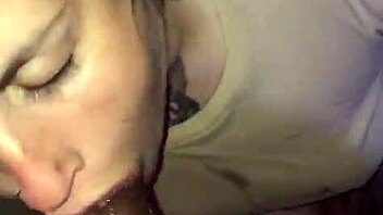 watch this amazing deepthroat blowjob with natural tits and thong action in anime style