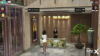 visiting friend in fashion business turns naughty 😜