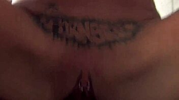 Blonde Babe Lacy Holiday Receives A Special Facial On Her Beautiful Face.