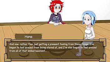 Hana's Exposure: A Blooming Flower in Hentai Game Part 1