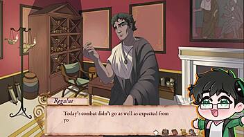 Roman gladiator hunks fight for freedom and engage in sex