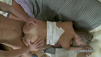 Man, innocent coed Nikki takes a hard cock pounding like a pro!