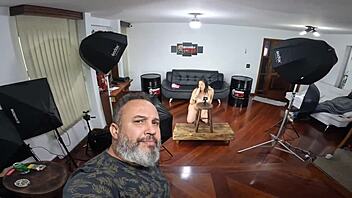 I watched Tais Daeva misbehave backstage in videos.