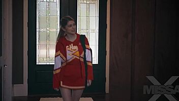 Nadya Nabakova gives handjob in contest