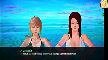 in this episode of my new family, redhead explores 3d adventures