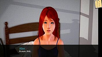 in this episode of my new family, redhead explores 3d adventures