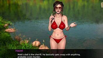 Helping a hot brunette get back to her sexual desires with a new character, AV.