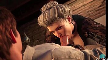 milf sucks cock in treasure of nadia