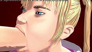 training day adventures with shiro and hotene in this 3d cartoon anime