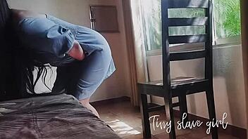 Skinny Young Teen Slut Records For Boyfriend, Refuses Big Ass Doggystyle