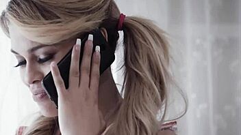 Natural tits bounce while being fucked without a condom in a hardcore scene.