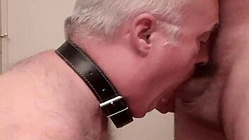 Master Sébastien fucks my mouth in gay scene.