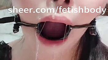 extreme deepthroat blowjob!