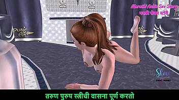 Watch this animated 3d cartoon teen fingering her ass and pussy!