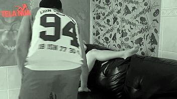 your halloween night turns dark and hot with this latina