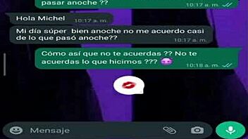 Chatting with algebra classmate leads to licking her big shaved ass at home