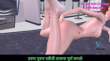 Watch this animated 3d cartoon teen fingering her ass and pussy!