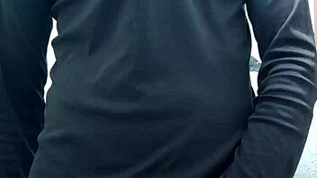 hot guy ends up masturbating his delicious penis homemade latina