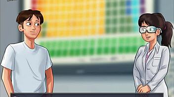 I love this summertime saga episode with the hot milf, it's so good!