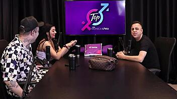 he ditched samba for a wild gangbang with 20 men nonstop.