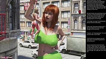 3D animated video of cartoon porn in the Big Apple