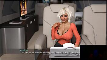 On Holiday Island, Redhead's Huge Boobs Drive Him Crazy with Desire