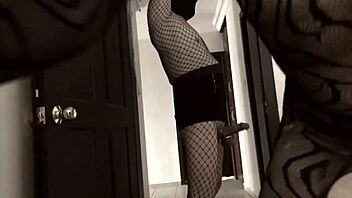 In a wild scene, a tranny endures whipping and gay bondage while jumping into raw action.