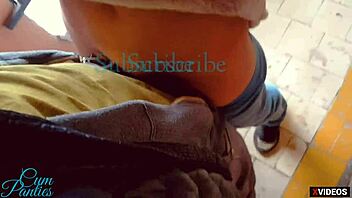 Stepbrother and Stepsister Share Intimate Outdoor Panties Moment