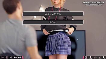 Hot 18yo Blonde Teen Rides Boyfriend’s Monster Cock in Stunning 3D