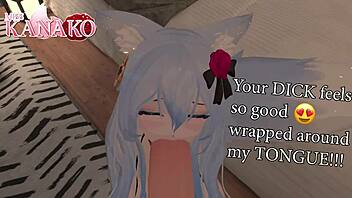 Why not cum on my Ganyu cosplay face as a catgirl in cowkini?