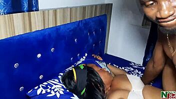 Horny Girl Leaps for Big Black Cock in Wild Sequel