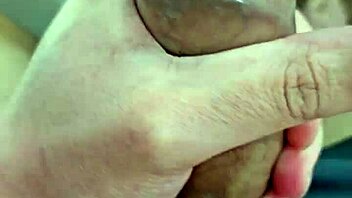 Jerking Off with Condom On Tight